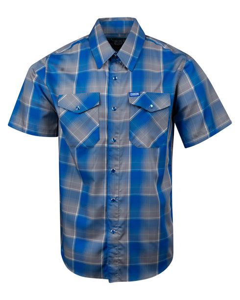 101 BAMBOO SHORT SLEEVE BUTTON UP - MENS